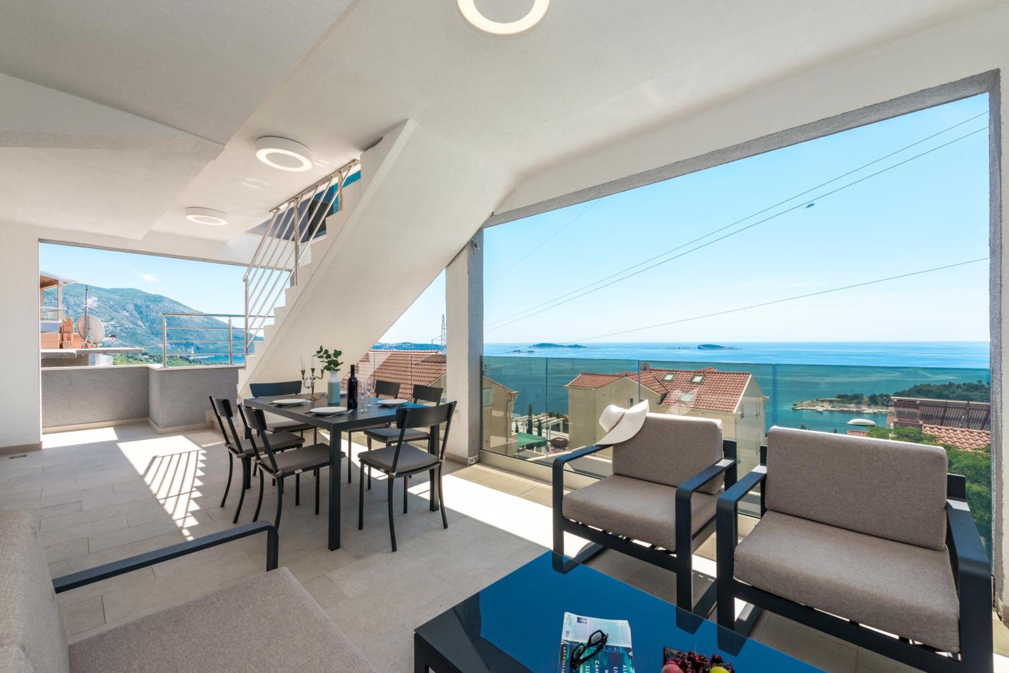 Apartments Villa Poco Loco Млини Стая снимка