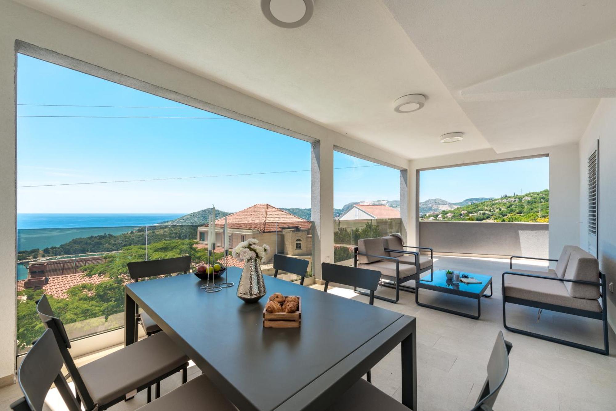 Apartments Villa Poco Loco Млини Стая снимка